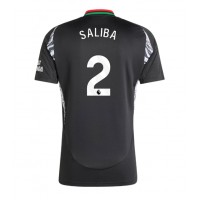 Arsenal William Saliba #2 Replica Away Shirt 2024-25 Short Sleeve